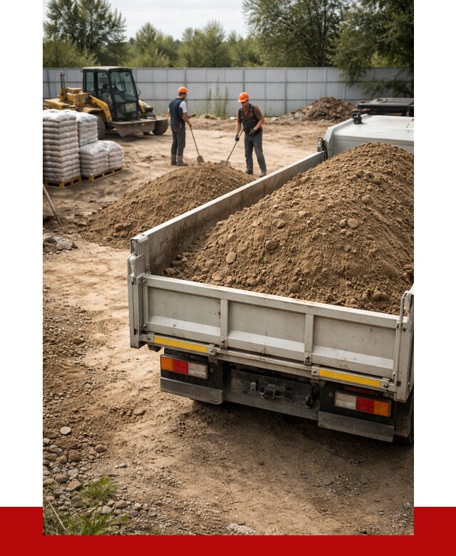 Супесь с доставкой в Симферополе от 2545 р. за куб | ПРОНЕРУДСим