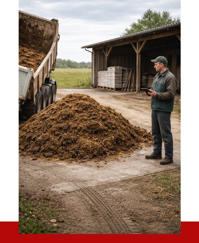 Купить навоз с доставкой в Симферополе от 1246 р. за куб | ПРОНЕРУДСим