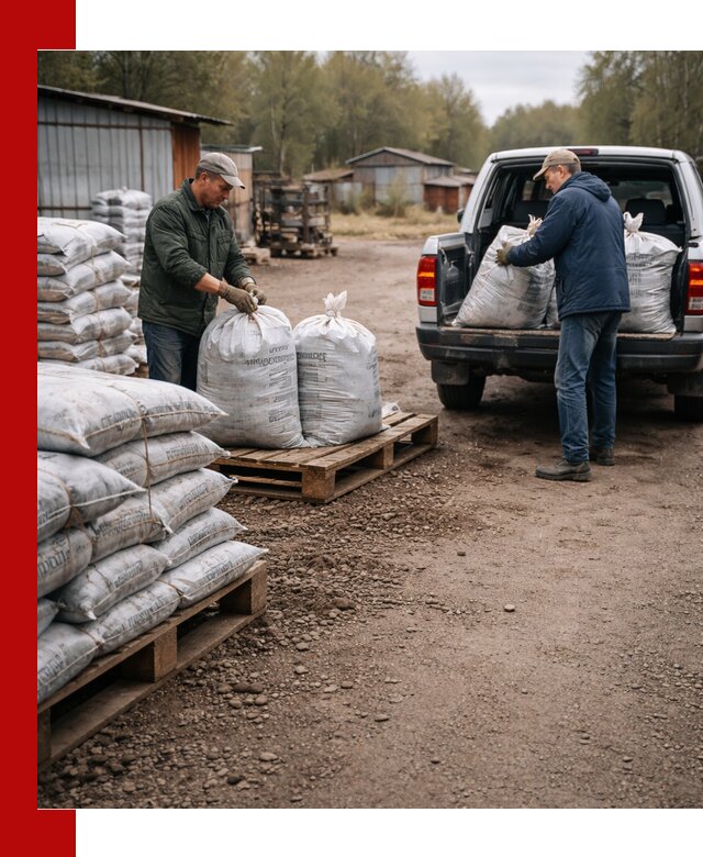 Купить конский навоз в мешках с доставкой в Симферополе