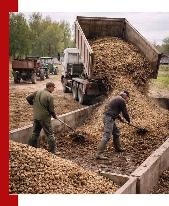 Куриный помет с доставкой в Симферополе оптом и в розницу