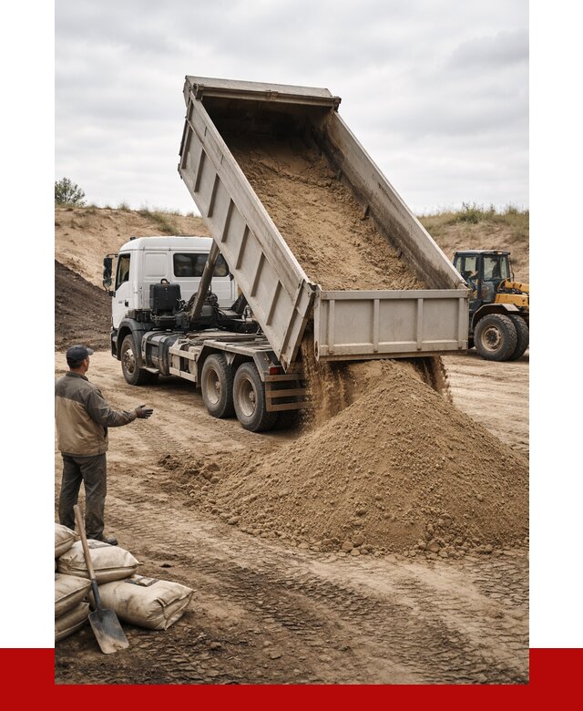 Доставка самосвалом 20 кубов в Симферополе от 7790 р. | ПРОНЕРУДСим