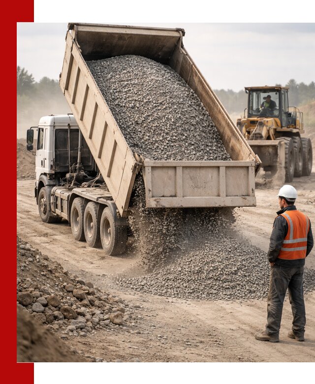 Доставка самосвалом 40 кубов цемента и сыпучих в Симферополе