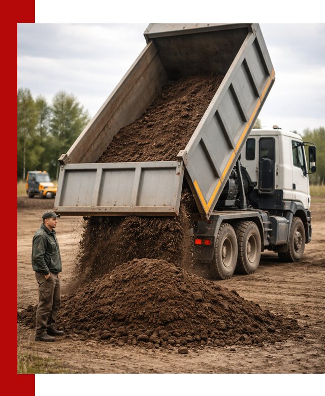 Аренда самосвала с водителем в Симферополе для сыпучих грузов и навоза