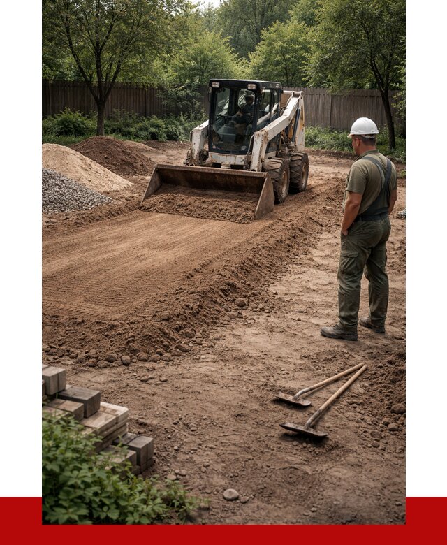 Выравнивание участка под ключ в Симферополе от 3635 р. | ПРОНЕРУДСим